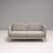 Danish Gray Fabric Sofa & Footstool by Erik Jørgensen, Set of 2 3