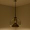 Hand Blown Gold Glass Pendant Light from Doria, Germany, 1970s, Image 16
