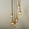 Brass & Glass Cascade Ceiling Fixture from Staff, 1969 13