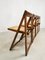 Trieste Folding Chairs by Aldo Jacober for A. Bazzani, Set of 4, Image 4