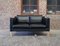 Scandinavian Sofa in Black Leather by Borge Mogensen, Image 4