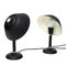 Swedish Black Metal Table Lamps, 1950s, Set of 2 4