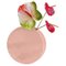 Kleiner rosa Keramik Blumentopf von Masquespacio 1