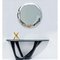 Stainless Steel Oko 120 Sculptural Wall Mirror by Zieta 3