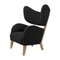 Black Natural Oak Raf Simons Vidar 3 My Own Chair Lounge Chair from by Lassen, Set of 4 2