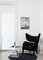 Black Natural Oak Raf Simons Vidar 3 My Own Chair Lounge Chair from by Lassen, Set of 4 3