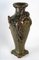 Jugendstil Vase aus Bronze 8