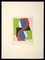 Sonia Delaunay, Composition Abstraite, Lithographie Originale, 1970s 1