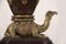 Lámpara de mesa orientalista vintage en forma de camello, mediados del siglo XX, Imagen 7