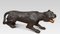 Antiker geschnitzter schwarzer Panther 13