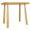 Mid-Century Swedish Sculptural Stool in Solid Oak by Carl Gustaf Boulogner, 1950s 1
