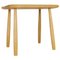 Mid-Century Swedish Sculptural Stool in Solid Oak by Carl Gustaf Boulogner, 1950s, Image 1