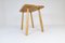 Mid-Century Swedish Sculptural Stool in Solid Oak by Carl Gustaf Boulogner, 1950s 8