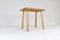 Mid-Century Swedish Sculptural Stool in Solid Oak by Carl Gustaf Boulogner, 1950s, Image 5