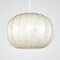 Pendant with Beige Leather Lampshade 1