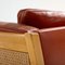 Three-Seater Sofa in Leather, Image 4