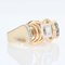 Openwork Tank Ring in 18K Yellow Gold with Diamonds, 1950s, Image 10