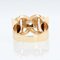 Openwork Tank Ring in 18K Yellow Gold with Diamonds, 1950s, Image 9