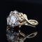 Antique French Ring in 18K Yellow Gold with Rose-Cut Diamonds 4