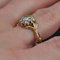 Antique French Ring in 18K Yellow Gold with Rose-Cut Diamonds 7