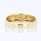 French Modern Man Ring in 18K Yellow Gold with Diamond 6
