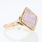 French Ring in 18K Yellow Gold with Amethyst, 1900s 4
