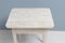 Small Early 19th Century Swedish Gustavian Table in White 7