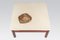 Tavolino da caffè in legno pietrificato intarsiato di Philippe Barbier, Immagine 4