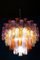 Mid-Century Multicolored Murano Glass Tronchi Chandelier 5