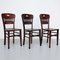Vintage Wood Bistro Chairs from Luterma, Set of 12, Image 8