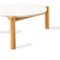 Marble Center Interchangeable Tray Table by Charlotte Perriand for Cassina, Image 4