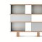 Wood and Aluminium Nuage Shelving Unit by Charlotte Perriand for Cassina 2