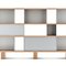 Holz und Aluminium Nuage Regalsystem von Charlotte Perriand für Cassina 4