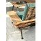 Steel, Teak and Fabric Fenc-E-Nature Outdoor Sofa by Philippe Starck for Cassina 7