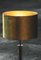 Swipe Black Raw Brass Table Lamp from Konsthantverk, Image 5