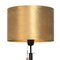 Swipe Black Raw Brass Table Lamp from Konsthantverk 2