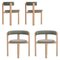 Principal Wood Dining Chairs by Bodil Kjær, Set of 4, Image 1