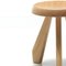 Meribel Wood Stool by Charlotte Perriand for Cassina 3