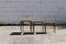 French Onyx Marble & Brass Nesting Tables, Set of 3, Image 8