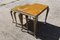 French Onyx Marble & Brass Nesting Tables, Set of 3 10