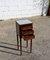 French Walnut Console with Drawers and Marble Top, Image 7