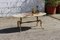 French Onyx Marble and Brass Coffee Table 2