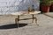 French Onyx Marble and Brass Coffee Table, Image 2
