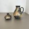 Abstract Fat Lava Pottery Vases from Ruscha, Germany, 1960s, Set of 2, Image 2