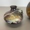 Jarrones abstractos de cerámica Fat Lava de Ruscha, Alemania, años 60. Juego de 2, Imagen 6