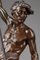 Scultura in bronzo del pescatore con arpione di Ernest-Justin Ferrand, Immagine 12