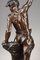 The Fisherman with a Harpoon Bronze Skulptur von Ernest-Justin Ferrand 10