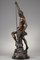 Sculpture Le Pêcheur avec un Harpon en Bronze par Ernest-Justin Ferrand 4