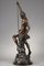 The Fisherman with a Harpoon Bronze Skulptur von Ernest-Justin Ferrand 4