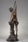 Sculpture Le Pêcheur avec un Harpon en Bronze par Ernest-Justin Ferrand 5